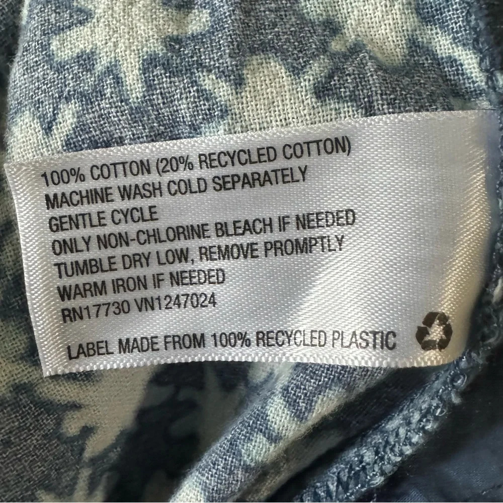 Universal Thread Blue Patterned Jumpsuit - image 8